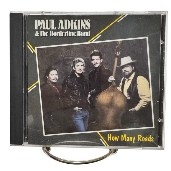 How Many Roads by Paul Adkins (CD, May-1993, Rebel) Bluegrass - Picture 1 of 4
